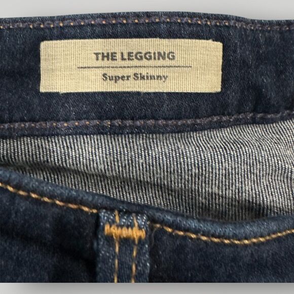 Adriano Goldschmied AG Jeans Women's 29R The Legging Super Skinny DARK BLUE WASH - Picture 3 of 16